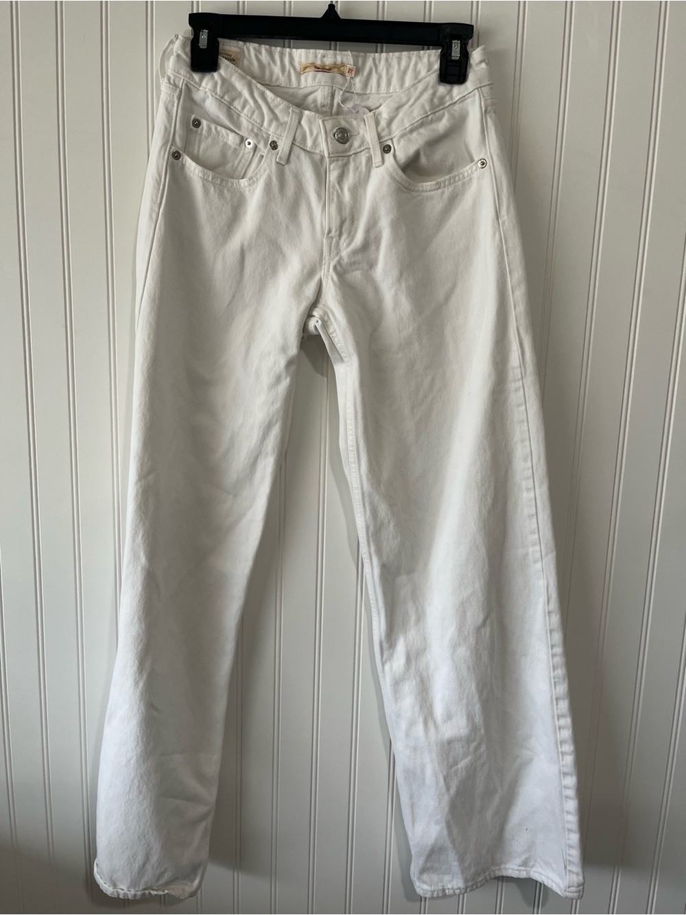 Levi's White Low Loose Jeans - Picture 5 of 7